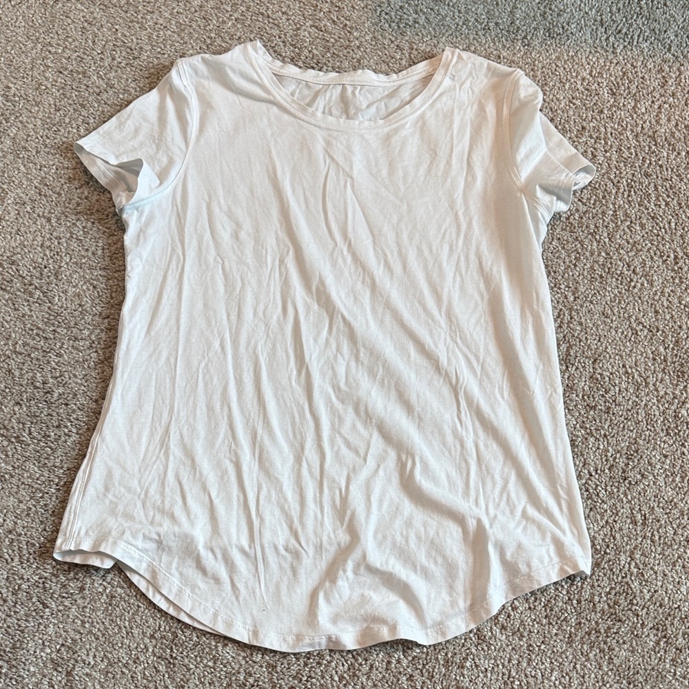 Classic Women's White Short-Sleeve Tee